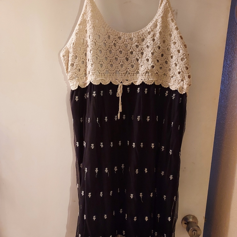 Dress 3x crochet top